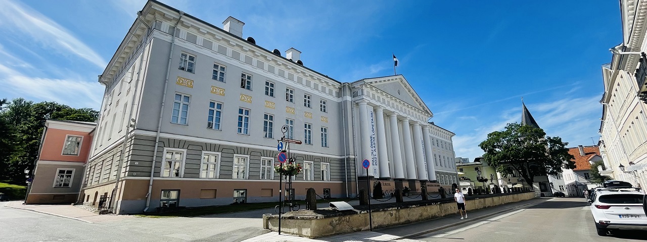 University of Tartu main building, photo by Margaret Lyngdoh